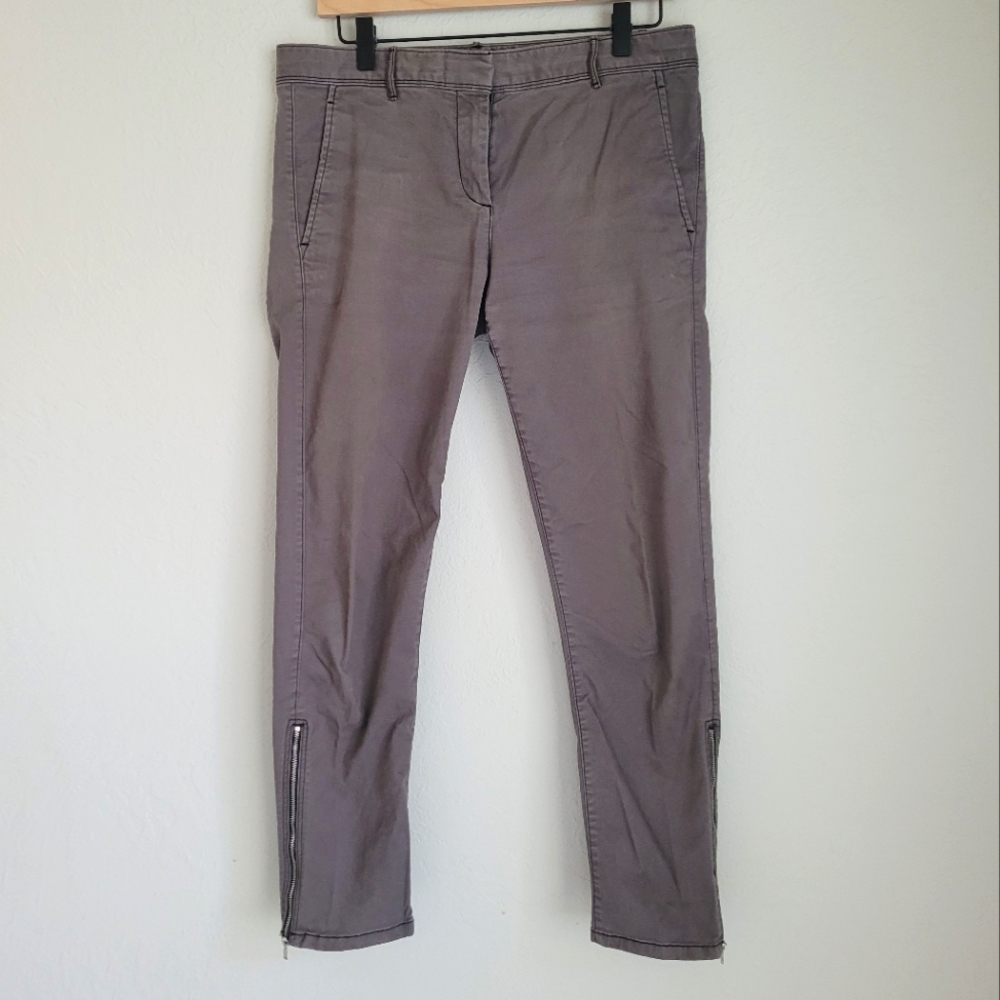 Women's GAP Khakis, Skinny Mini, size 6, Gray
